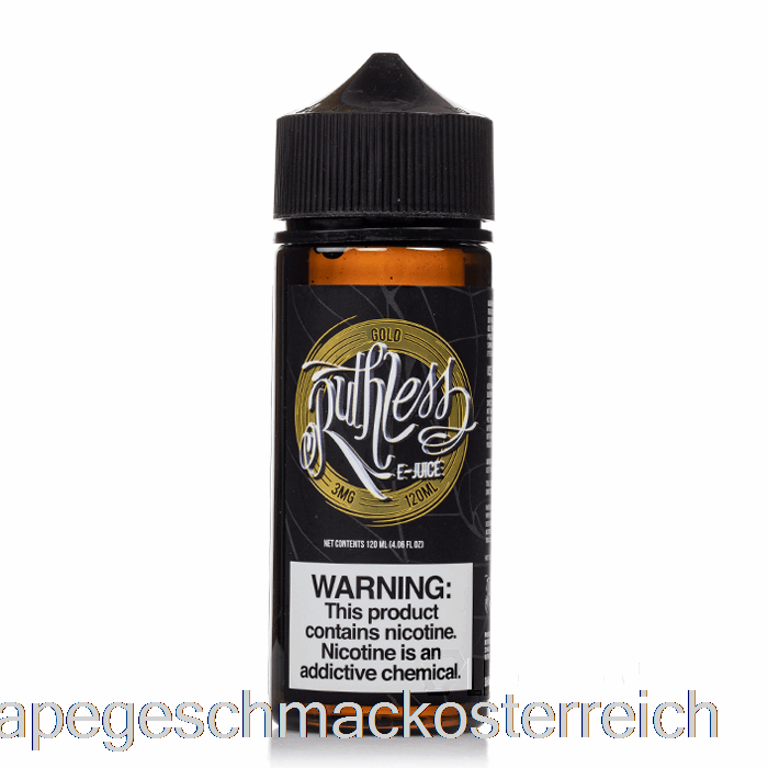 Gold - Rücksichtsloser Dampf - 120 Ml 3 Mg Vape-Geschmack